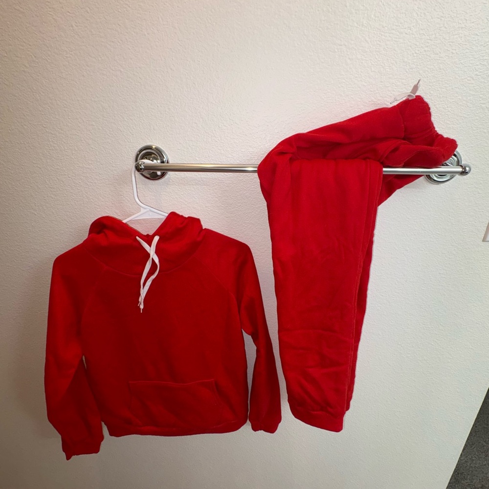 Forever 21 Women’s Red Matching Set